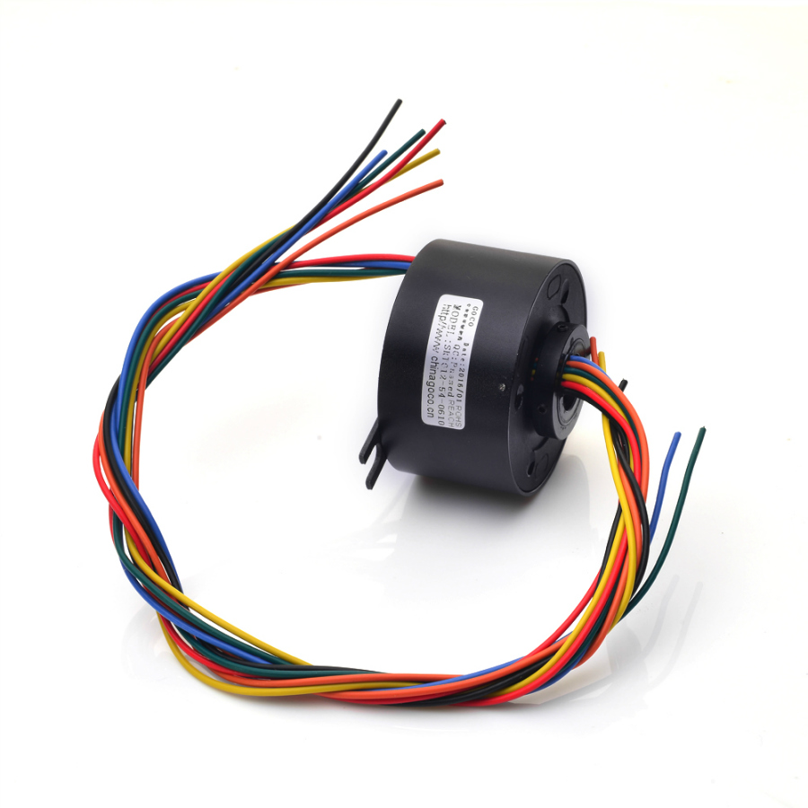 Hollow shaft slip ring